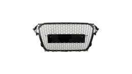 Grill Audi A4 B8 Facelift Gloss Black