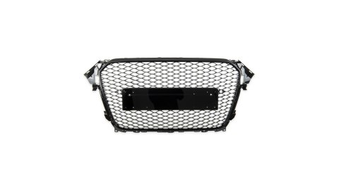 Grill Audi A4 B8 Facelift Gloss Black