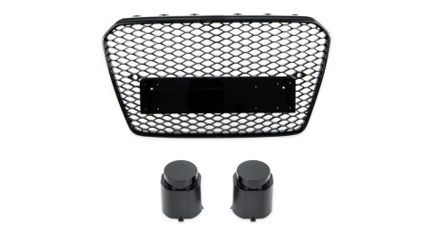 Grill Audi A5 8T Facelift Gloss Black