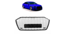 Grill Audi A6 C8 Gloss Black