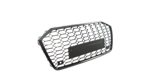 Grill Audi A6 C8 Gloss Black