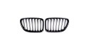 Grill BMW X1 E84 pojedyncze żeberka Matt Black