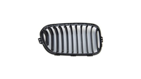 Grill BMW 1 F20 F21 Facelift pojedyncze żeberka Matt Black
