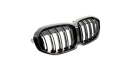 Grill BMW 1 F47 podwójne żeberka Gloss Black