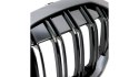 Grill BMW 1 F47 podwójne żeberka Gloss Black