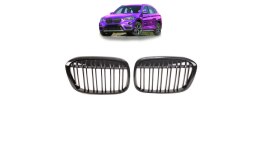 Grill BMW X1 F48 pojedyncze żeberka Gloss Black