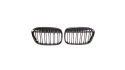 Grill BMW X1 F48 pojedyncze żeberka Gloss Black