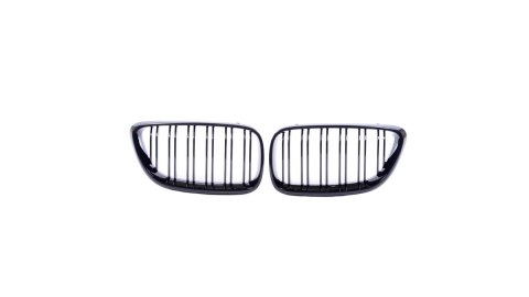 Grill BMW 2 F22 F23 podwójne żeberka Gloss Black