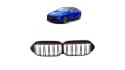 Grill BMW 2 F44 podwójne żeberka Gloss Black