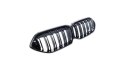 Grill BMW 2 F44 podwójne żeberka Gloss Black