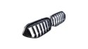 Grill BMW 2 F44 pojedyncze żeberka Gloss Black