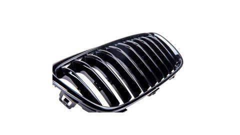 Grill BMW 2 F45 pojedyncze żeberka Gloss Black