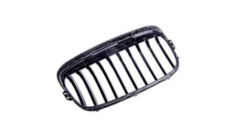 Grill BMW 2 F45 pojedyncze żeberka Gloss Black
