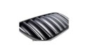Grill BMW X3 E83 Facelift pojedyncze żeberka Matt Black