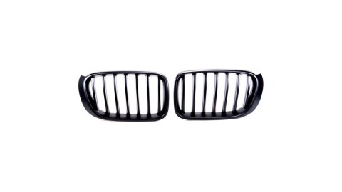 Grill BMW X3 F25 X4 F26 Facelift pojedyncze żeberka Matt Black