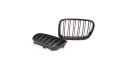 Grill BMW X3 F25 podwójne żeberka Gloss Black