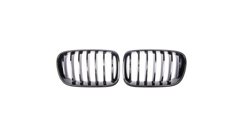 Grill BMW X3 F25 pojedyncze żeberka Gloss Black