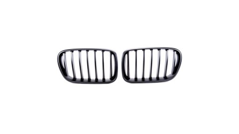 Grill BMW X3 F25 pojedyncze żeberka Matt Black