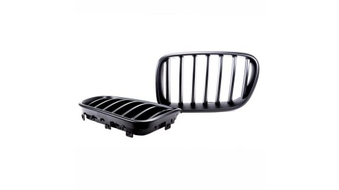 Grill BMW X3 F25 pojedyncze żeberka Matt Black