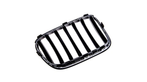 Grill BMW X3 F25 pojedyncze żeberka Matt Black