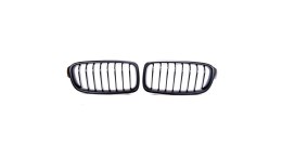 Grill BMW 3 F30 F31 pojedyncze żeberka Matt Black