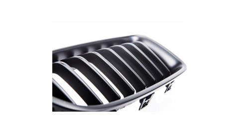 Grill BMW 3 F30 F31 pojedyncze żeberka Matt Black