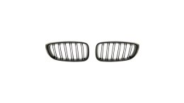 Grill BMW 3 F34 podwójne żeberka Matt Black