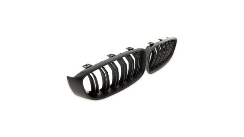 Grill BMW 3 F34 podwójne żeberka Matt Black