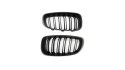 Grill BMW 3 F34 podwójne żeberka Matt Black