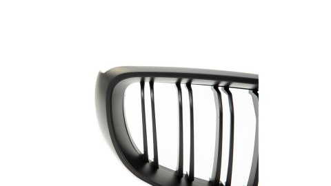 Grill BMW 3 F34 podwójne żeberka Matt Black