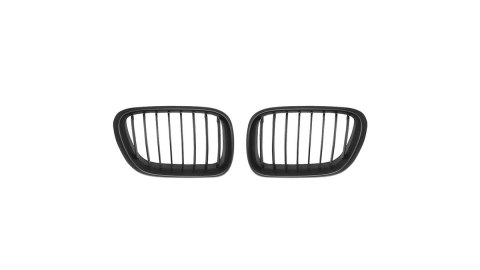 Grill BMW X5 E53 pojedyncze żeberka Matt Black