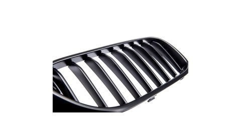 Grill BMW 5 G30 F90 G31 pojedyncze żeberka Matt Black