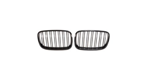 Grill BMW X6 E71 E72 X5 E70 podwójne żeberka Gloss Black