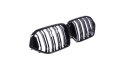 Grill BMW X6 G06 F96 podwójne żeberka Gloss Black