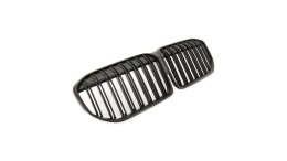 Grill BMW 7 G11 G12 Facelift podwójne żeberka Matt Black