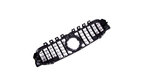 Grill Mercedes-Benz A V177 W177 GT Gloss Black Camera