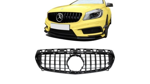 Grill Mercedes-Benz A W176 GT Gloss Black