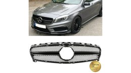 Grill Mercedes-Benz A W176 Gloss Black A-Type