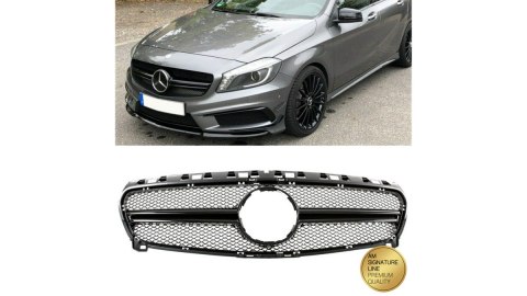 Grill Mercedes-Benz A W176 Gloss Black A-Type