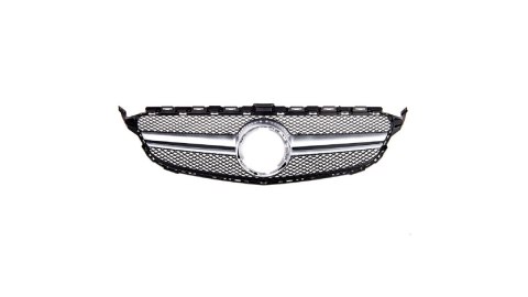 Grill Mercedes-Benz C W205 S205 A205 C205 Facelift Silver A-Type