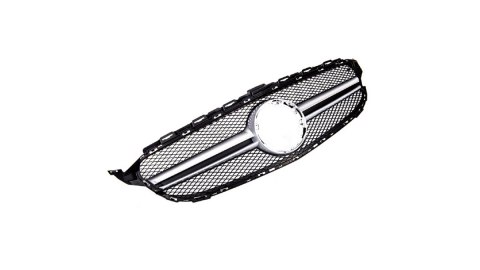 Grill Mercedes-Benz C W205 S205 A205 C205 Facelift Silver A-Type