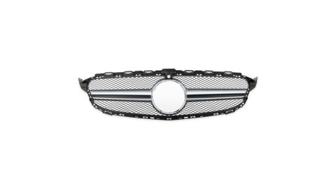 Grill Mercedes-Benz C W205 S205 A205 C205 Silver A-Type Camera