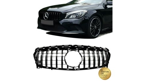 Grill Mercedes-Benz CLA C117, X117 Facelift GT Gloss Black