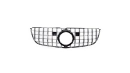 Grill Mercedes-Benz GLS X166 Facelift GT Chrome & Black Camera
