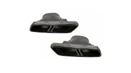 Końcówki tłumika Black MERCEDES E-Class W213 S213 GLC X253 GLC C253 przed liftem 2016-2020