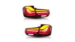 Lampy BMW 3 F30 F80 Tył Dynamic LED Red