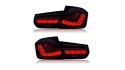 Lampy BMW 3 F30 F80 Tył Dynamic LED Smoke