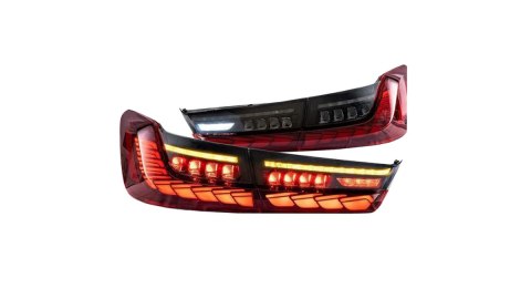 Lampy BMW 3 G20 G80 Tył Dynamic LED Red