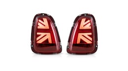 Lampy MINI R56 R58 R57 R59 Facelift Tył LED Red