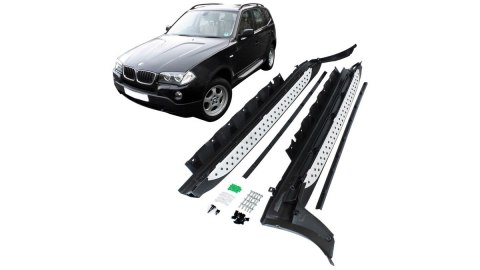 Stopnie boczne BMW X3 E83 Aluminium